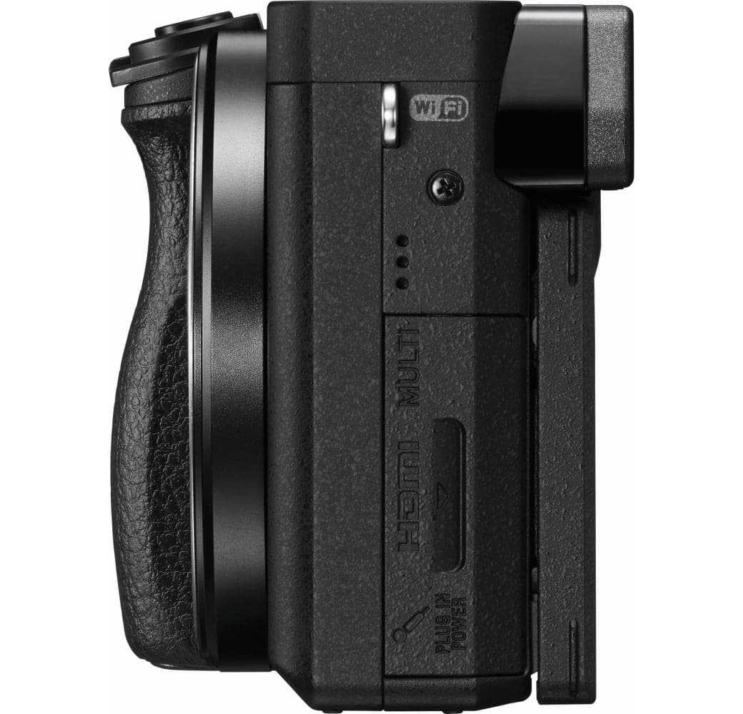 Black Sony Alpha 6400 Camera Kit with E PZ 16-50 mm f/3.5-5.6 OSS Lens.5