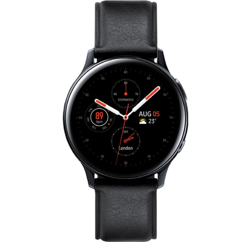 Schwarz Samsung Galaxy Watch Active2 Smartwatch, Stainless Steel, 40mm.1