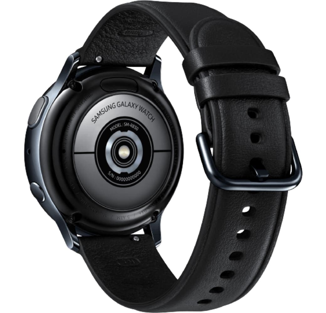 Schwarz Samsung Galaxy Watch Active2 Smartwatch, Stainless Steel, 40mm.3