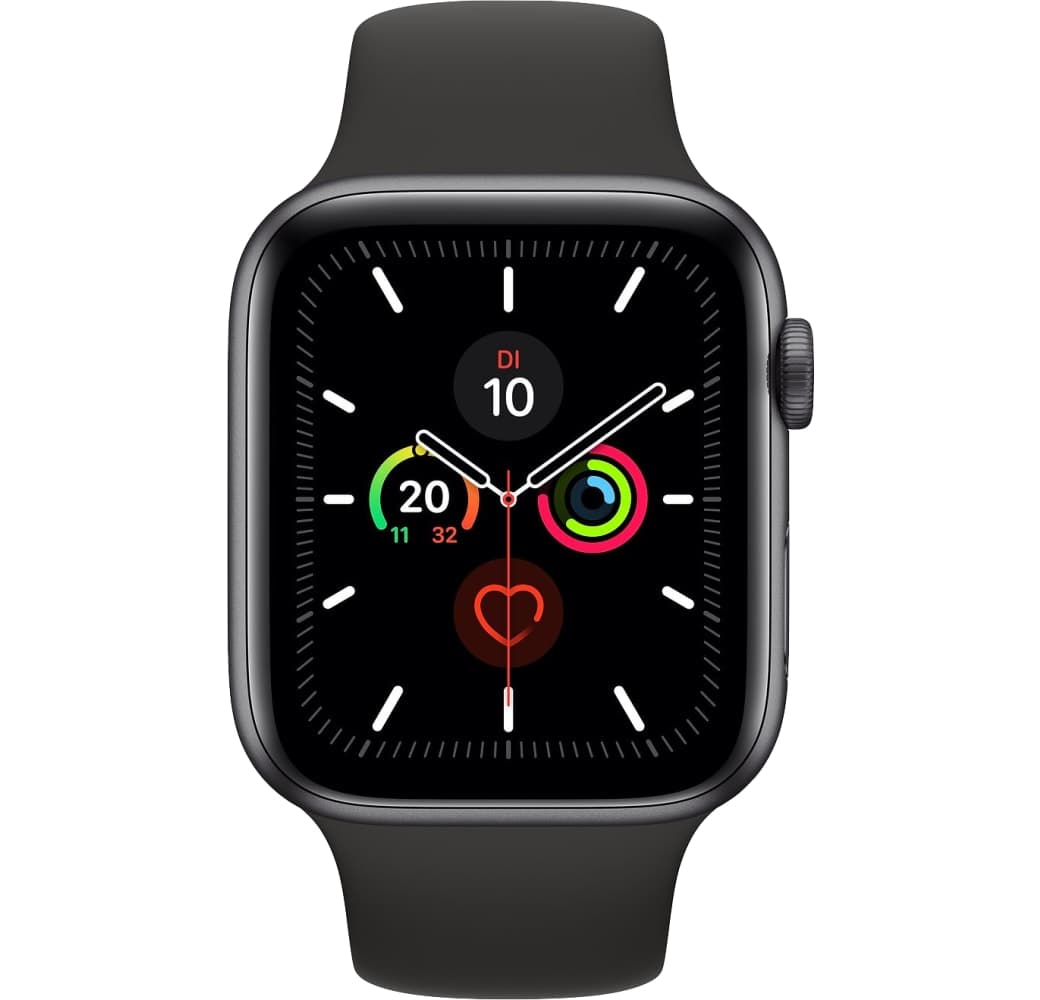Black Apple Watch Series 5 GPS + Cellular, Aluminium Case, 44mm.1