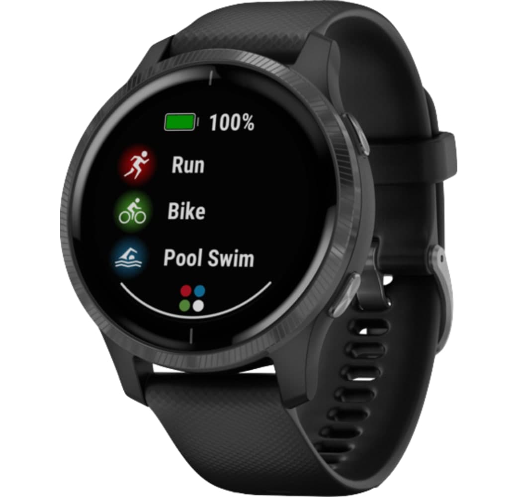 Schwarz Garmin Venu Smartwatch.3