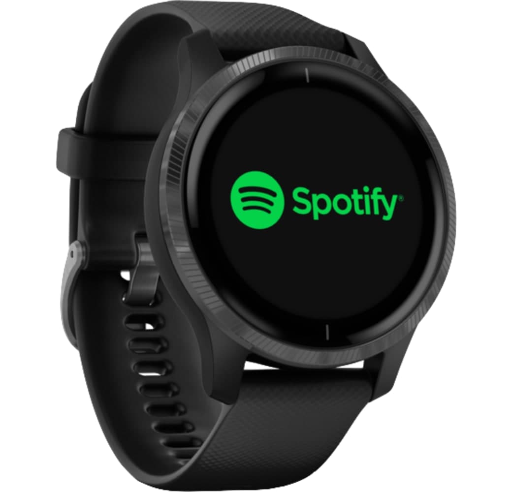 Schwarz Garmin Venu Smartwatch.4