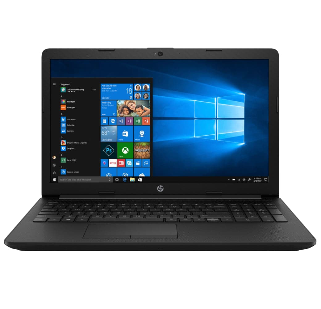 Schwarz HP 15-da0359ng Notebook - Intel® Core™ i3-7020U - 4GB - 256GB SSD - Intel® HD Graphics 620.1