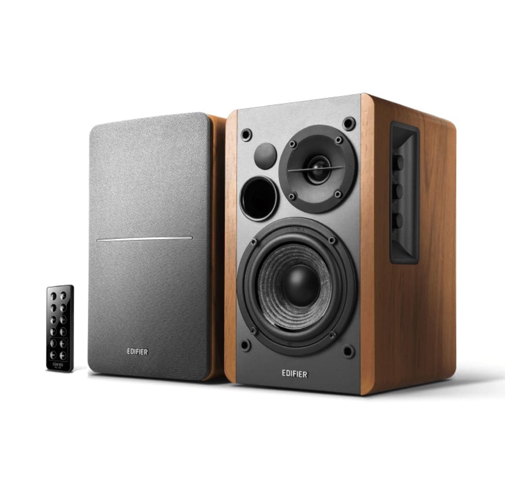Wood Edifier Studio R1280DB Active 2.0 bookshelf HiFi speaker.1