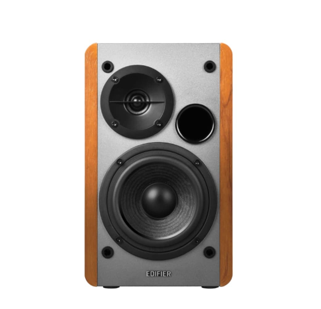 Wood Edifier Studio R1280DB Active 2.0 bookshelf HiFi speaker.3