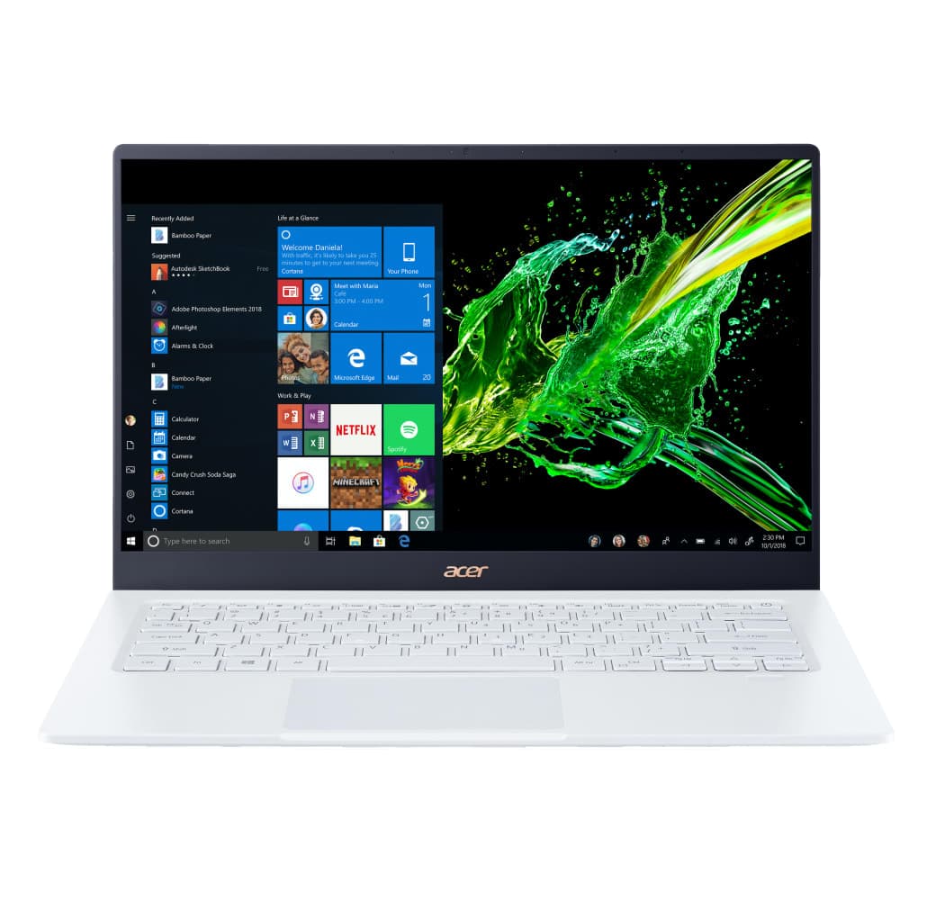 Weiß Acer Swift 5 SF514-54T-516A Notebook - Intel® Core™ i5-1035G1 - 8GB - 512GB SSD - Intel® UHD Graphics.1
