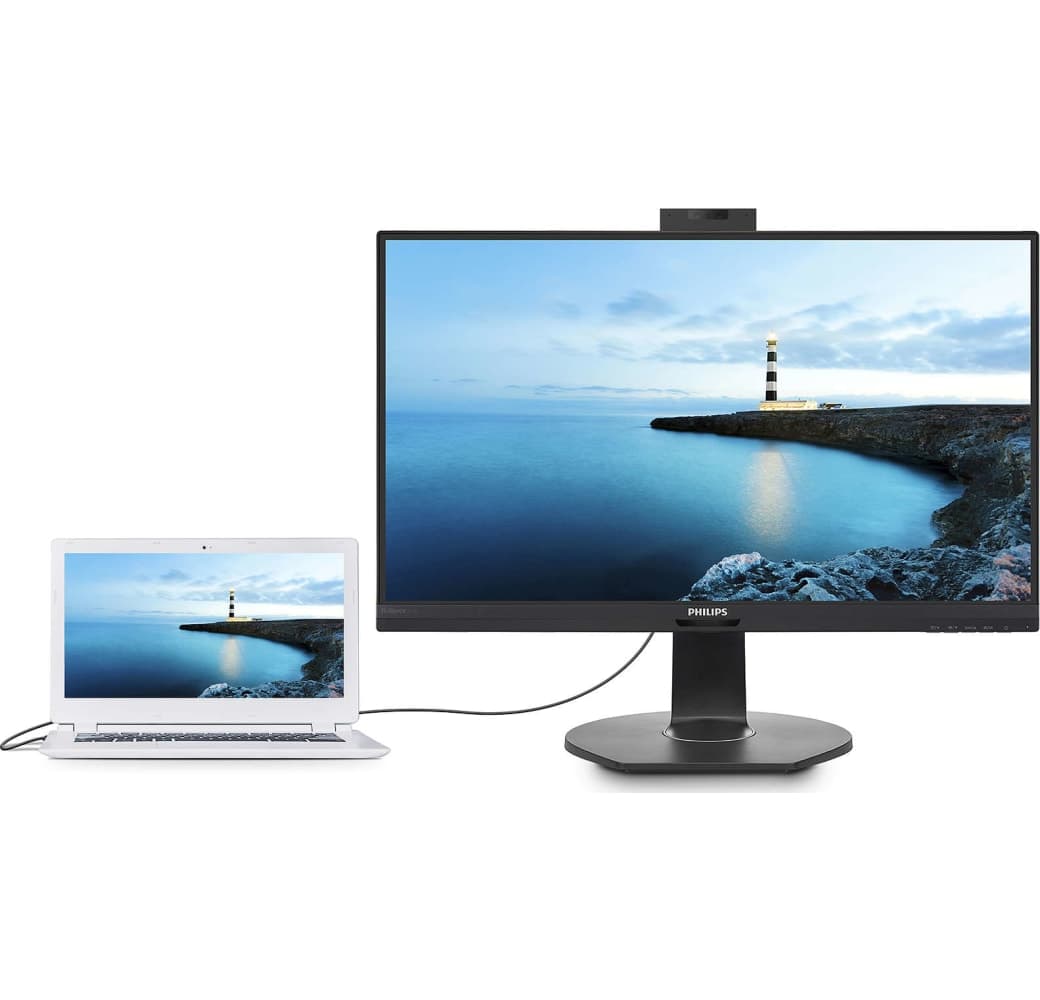 Schwarz Philips - 27" B Line LCD-Monitor mit USB-C Dockingstation 272B7QUBHEB/00.2