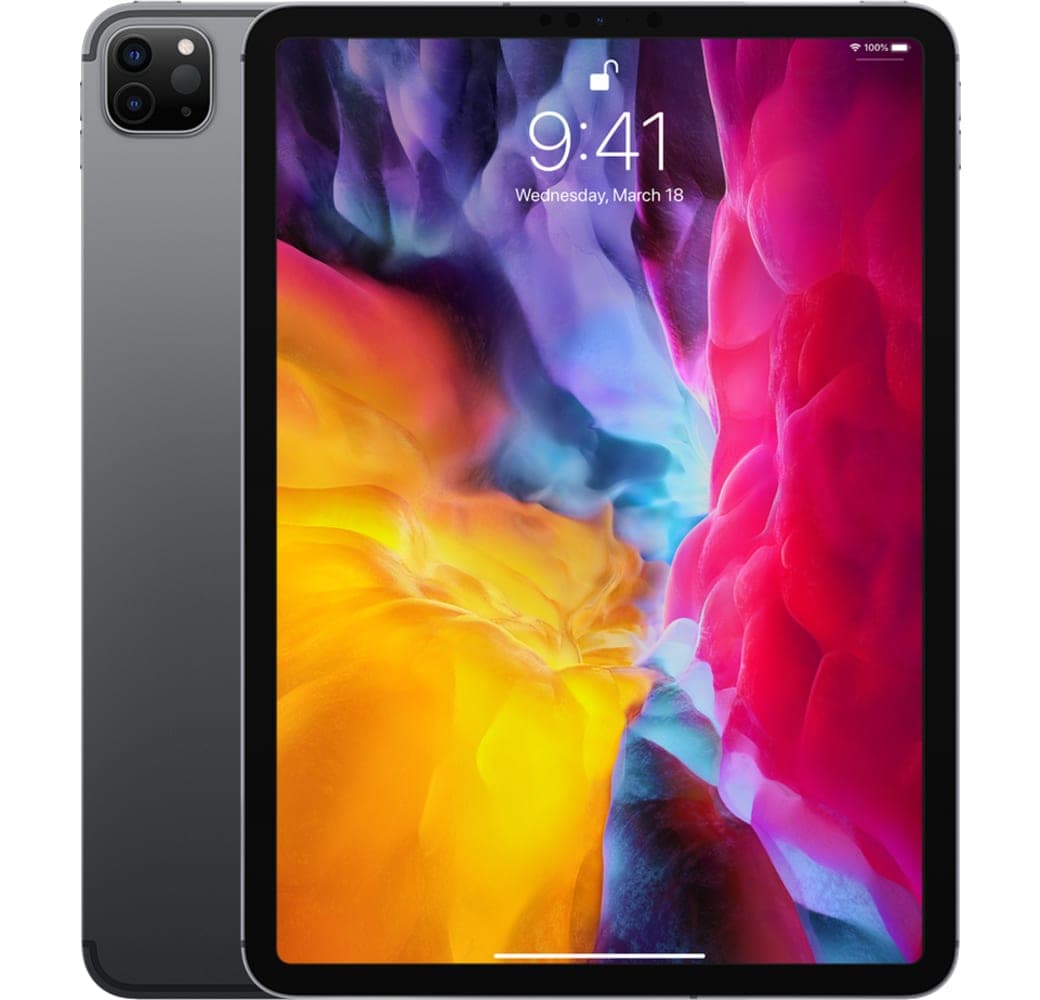 Space Grey Apple 11" iPad Pro Wi-Fi + LTE 256GB (2020).1