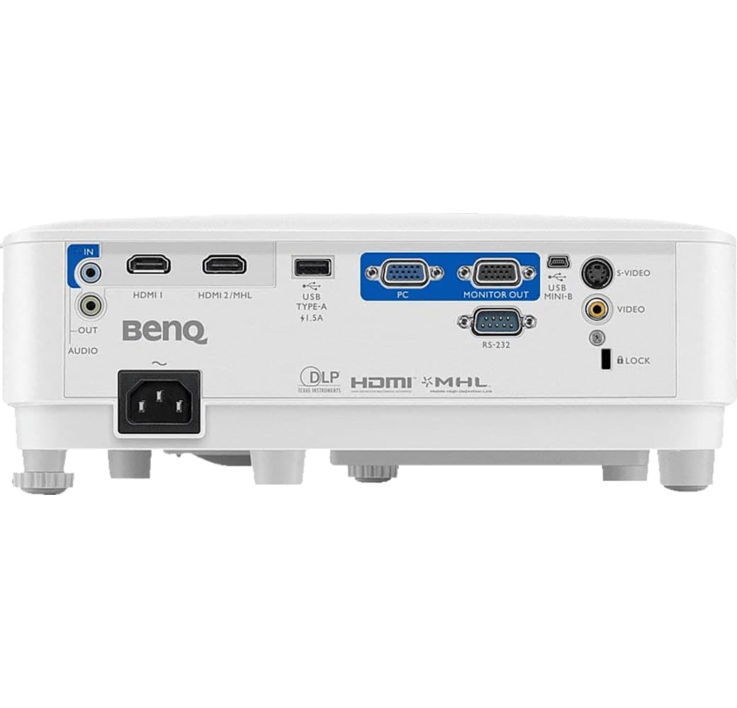 White Benq MX611 Projector - XGA.4