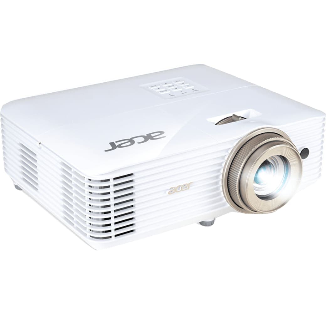White Acer V6520 Projector - Full HD.2