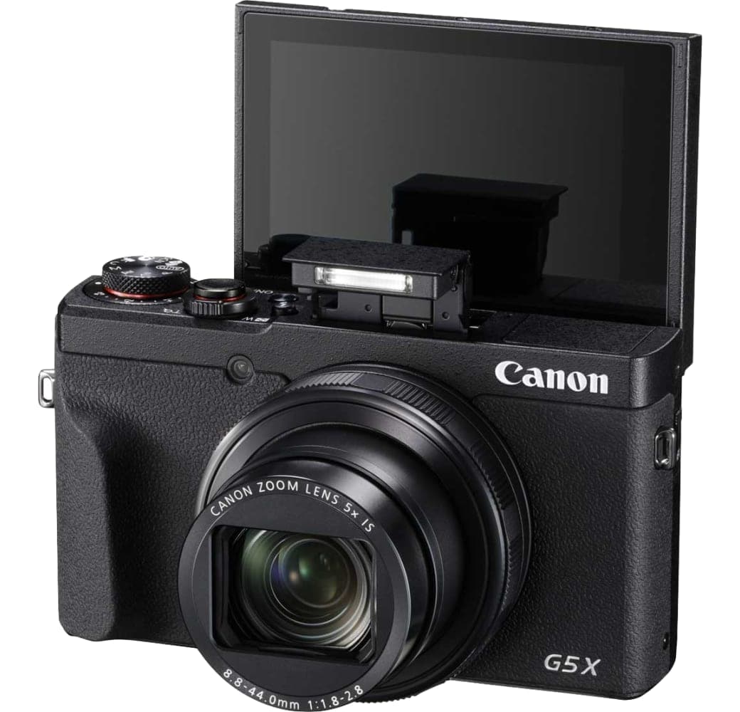 Black Canon PowerShot G5X Mark II, Compact Camera.4