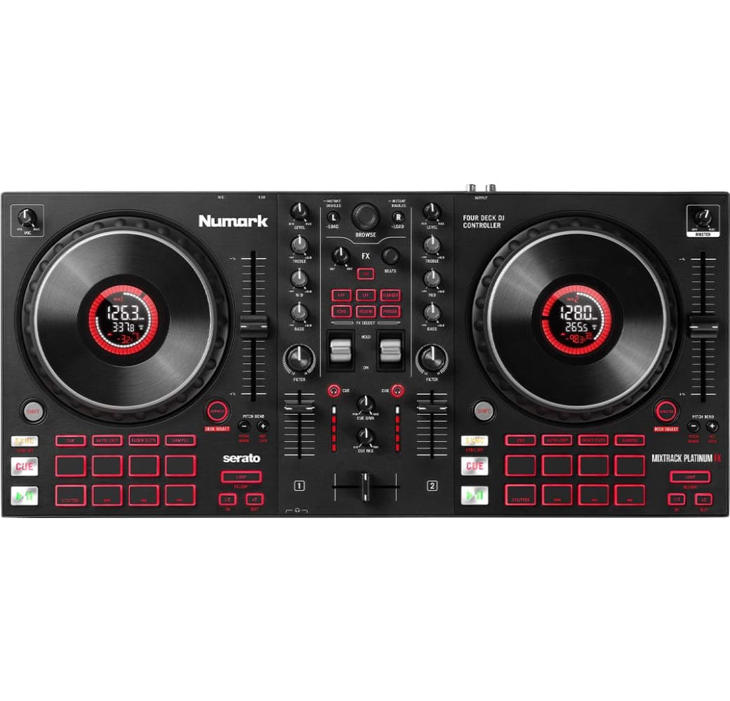 Schwarz Numark Mixtrack Platinum FX DJ-Controller.2