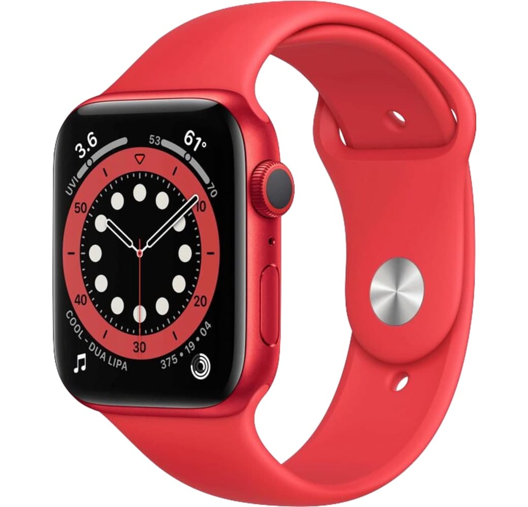 Rojo Apple Watch Series 6 GPS, caja de Aluminio, 44 mm.1