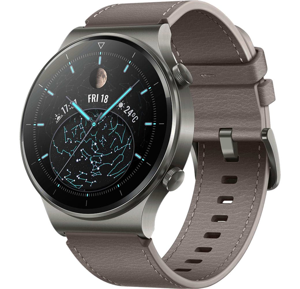 Grau Huawei Watch GT2 Pro Smartwatch, Titanium, 47mm.1