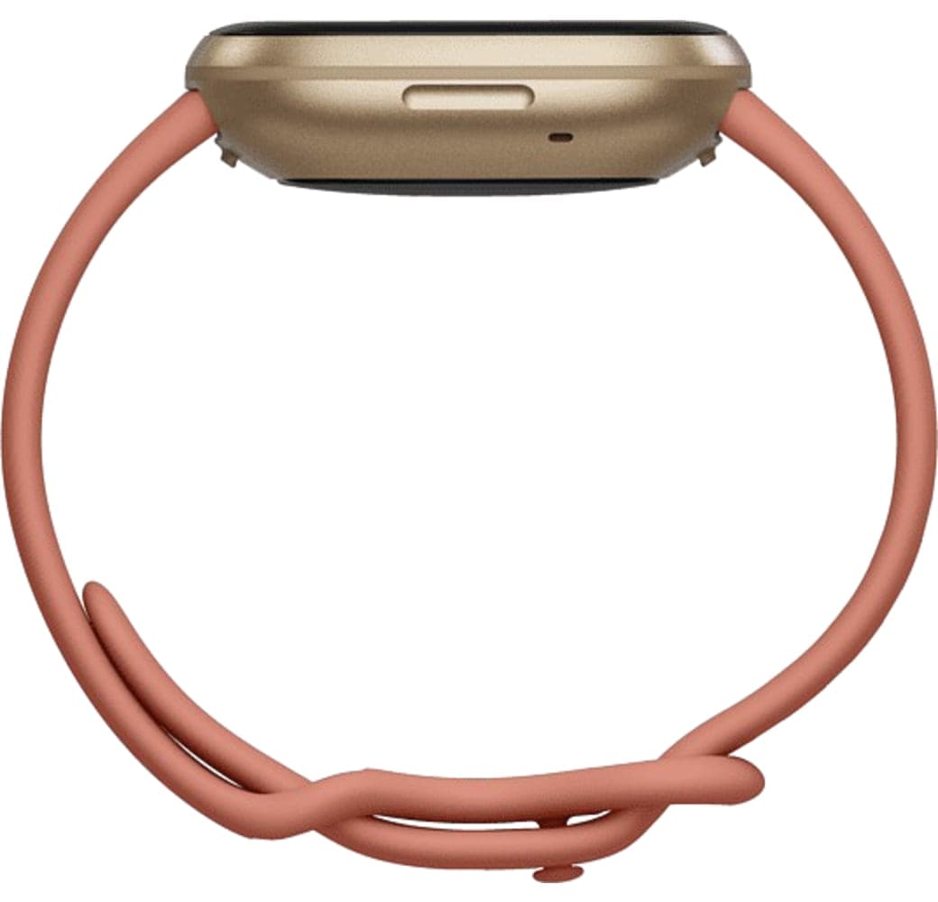 Ton und weiches Gold Fitbit Versa 3 Smartwatch, Aluminium, 41mm.3