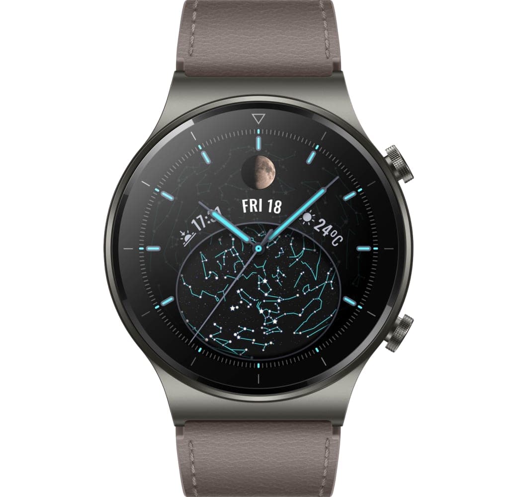 Grau Huawei Watch GT2 Pro Smartwatch, Titanium, 47mm.2