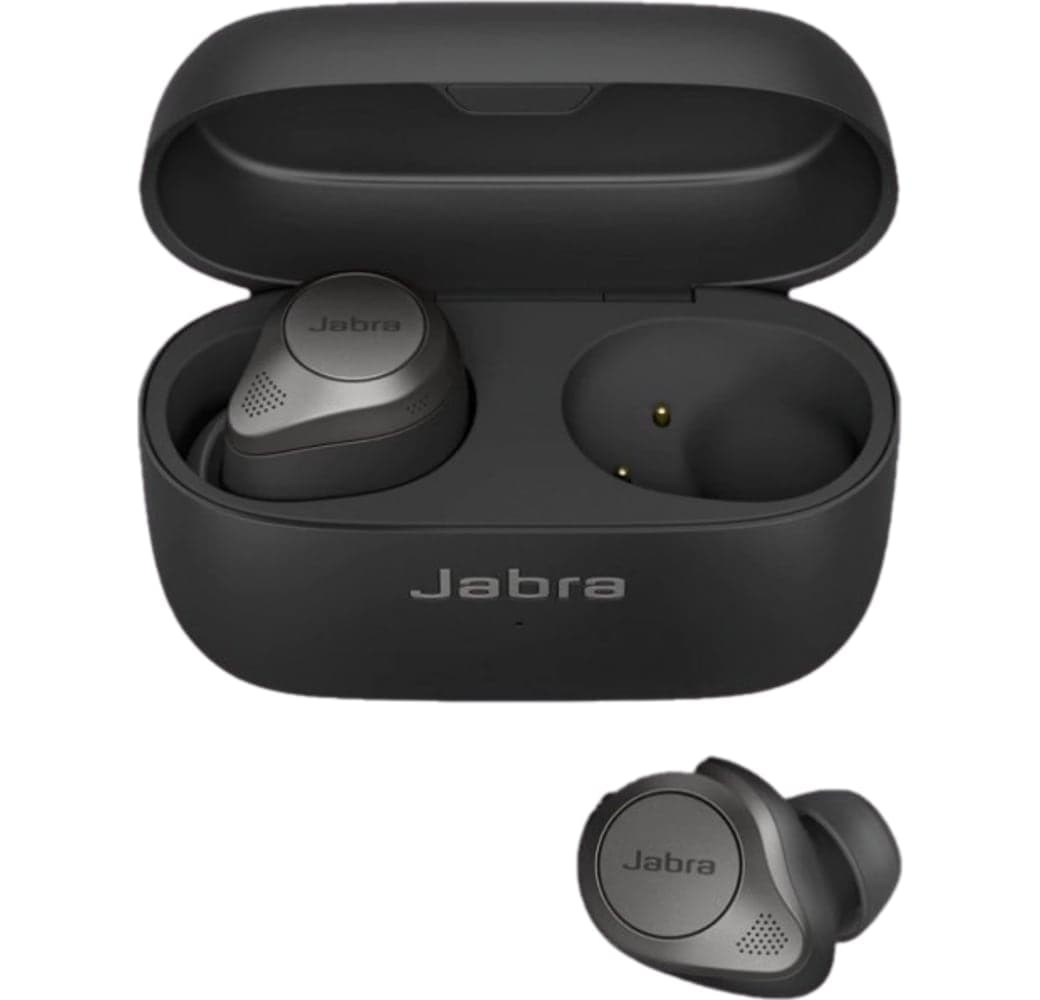 Titanium Jabra Elite 85t Noise-cancelling In-ear Bluetooth Headphones.1