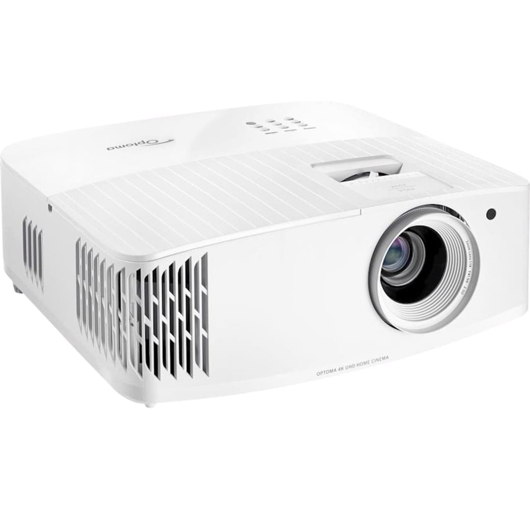 White Optoma UHD30 Projector - 4K.3