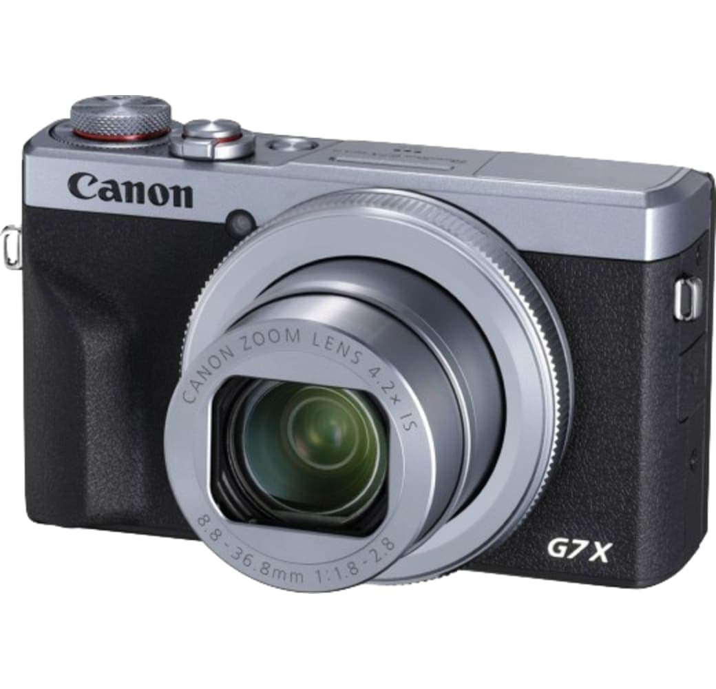 Silver Canon PowerShot G7X Mark III, Compact Camera.1