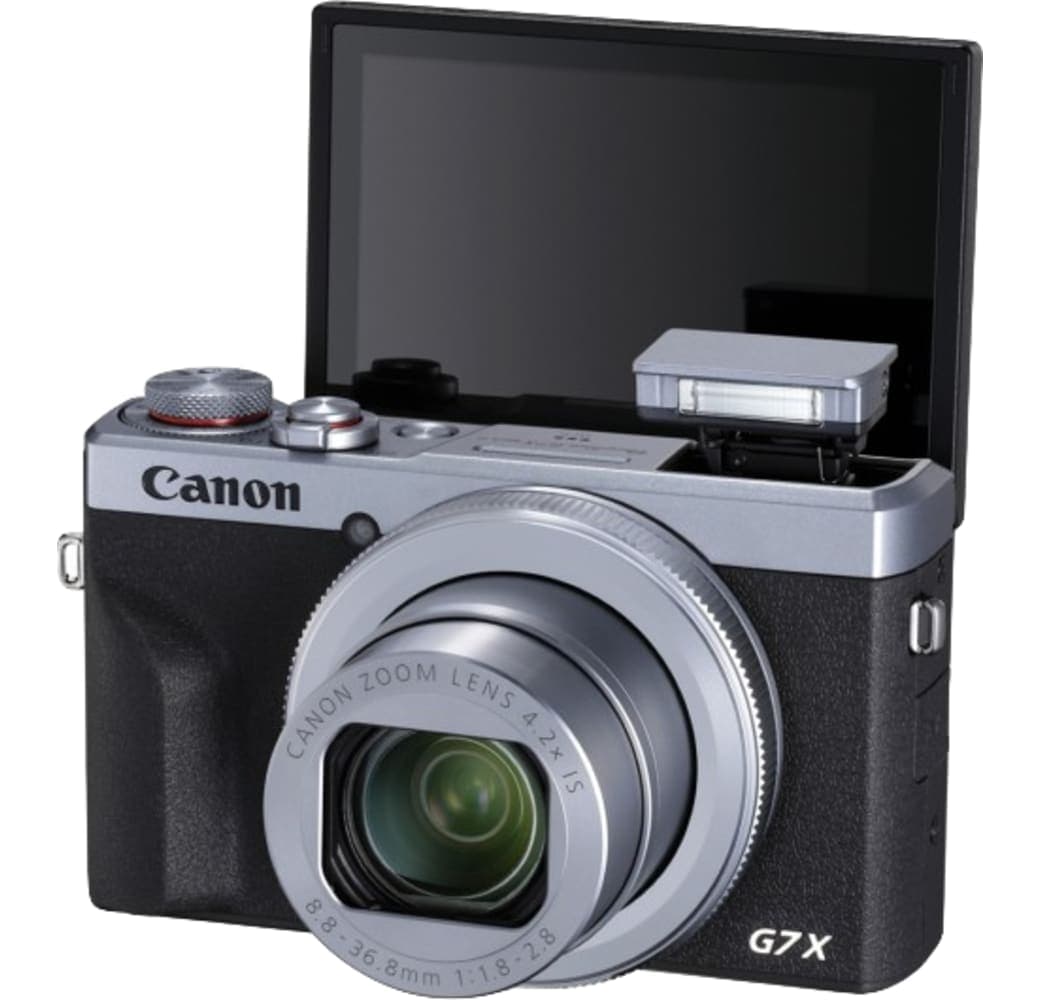 Silver Canon PowerShot G7X Mark III, Compact Camera.2
