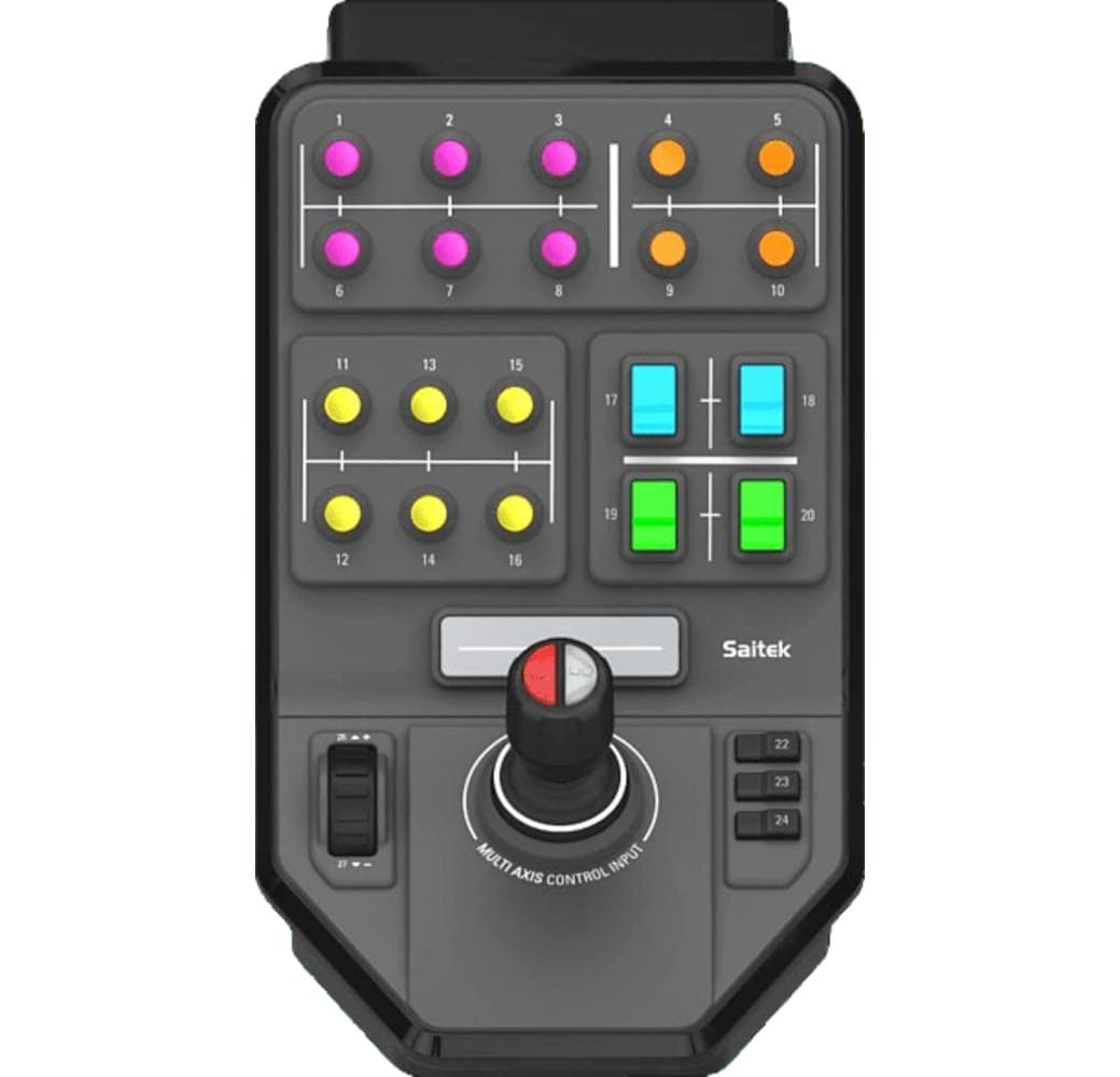 Black Logitech Saitek G Farming Simulator Controller.4
