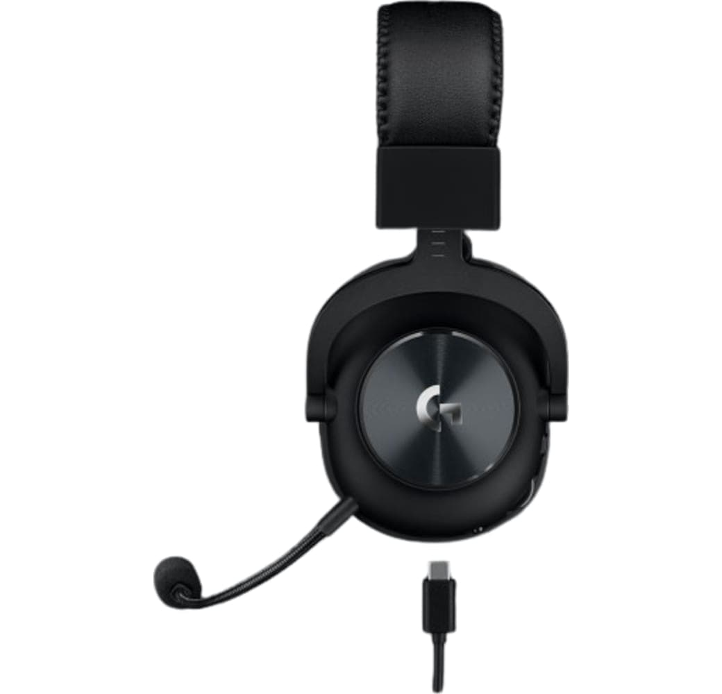 Black Logitech G Pro X Lightspeed Over-ear Gaming Headphones.2