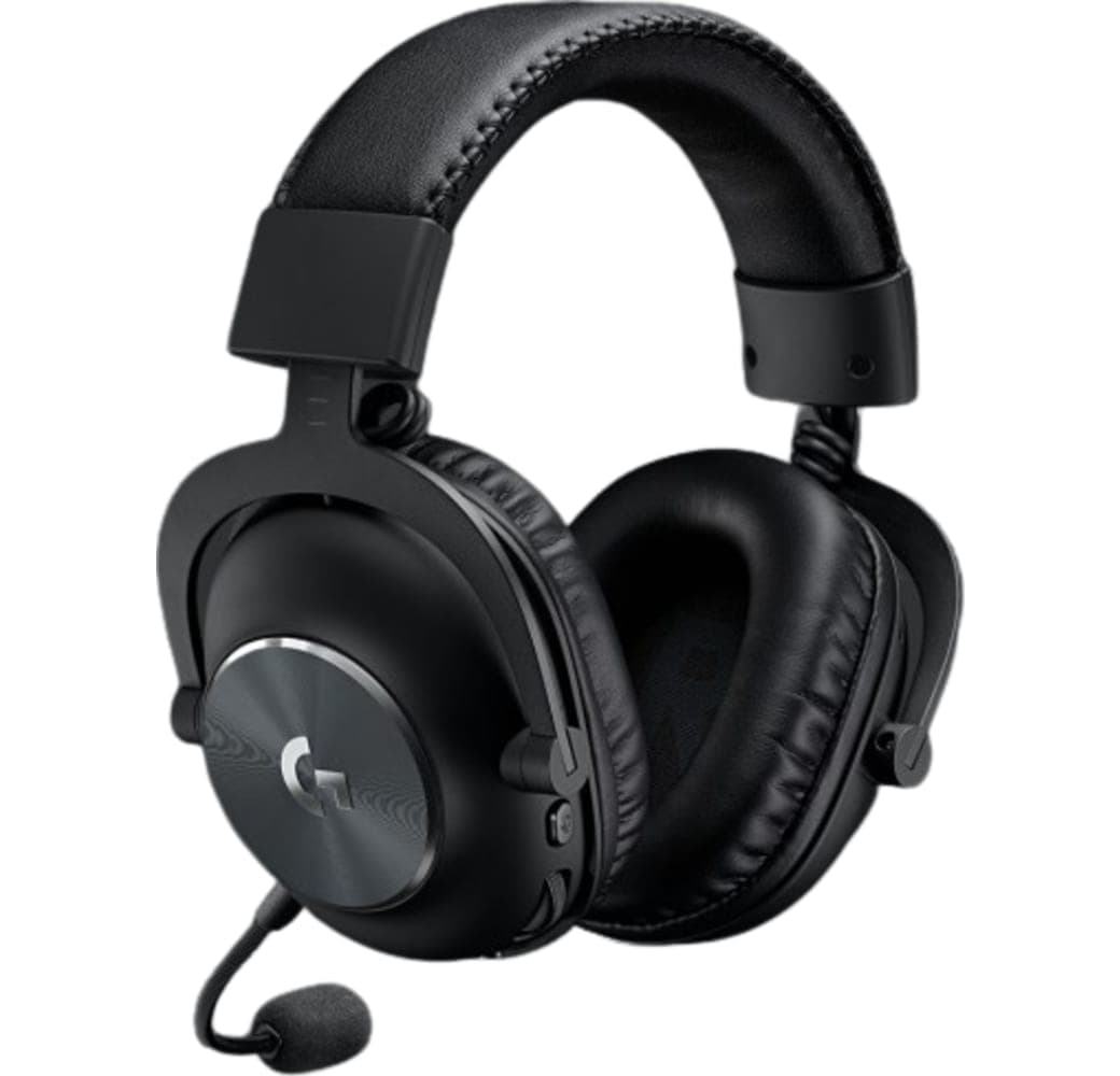 Black Logitech G Pro X Lightspeed Over-ear Gaming Headphones.3