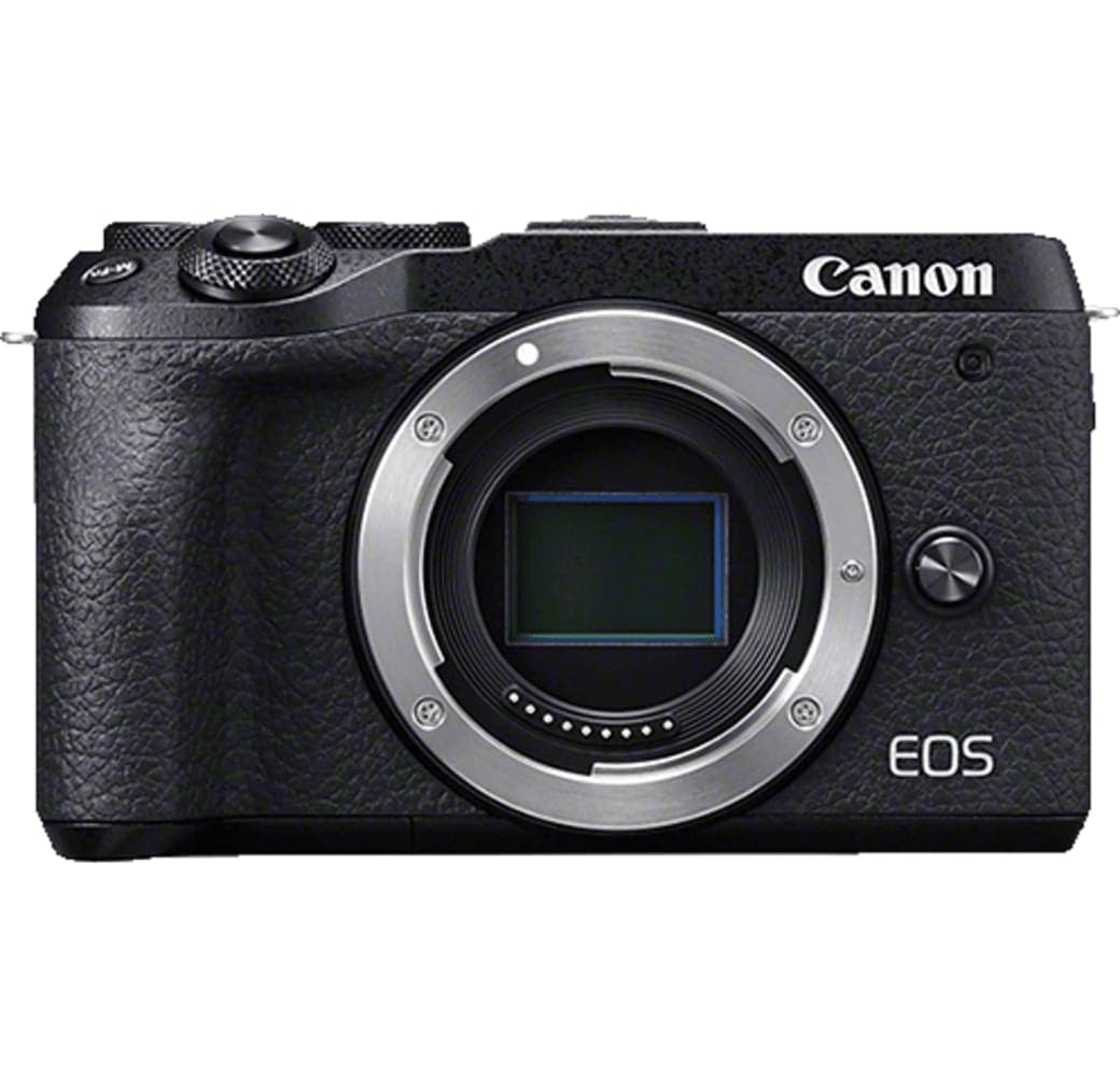 Black Canon EOS M6 Mark II System Camera (Body).1