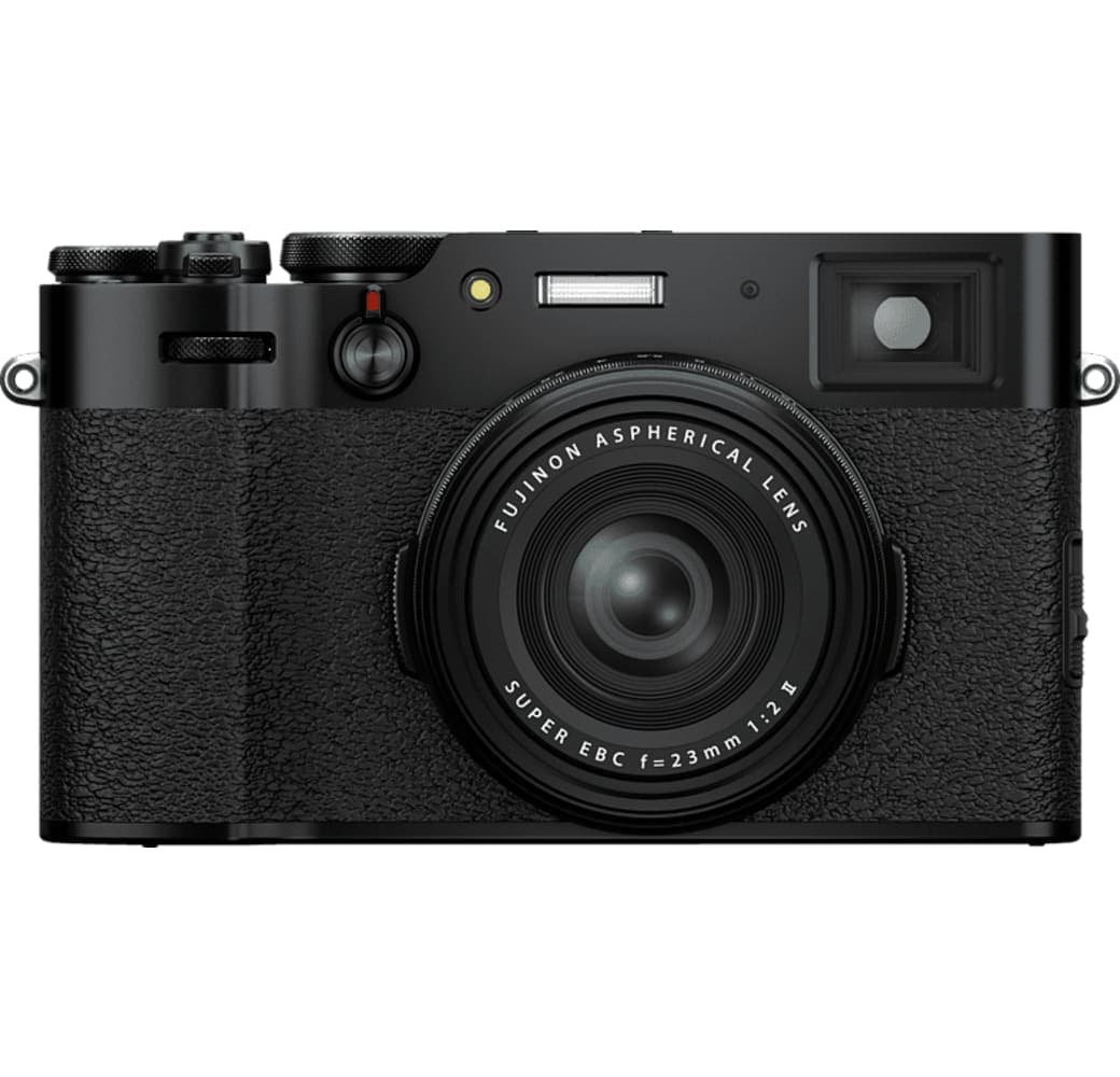 Schwarz Fujifilm X100V Kompaktkamera.2