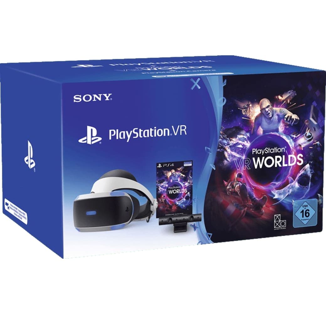 White Sony PSVR Headset Starter Pack (VR Glasses / PS Camera / PS Camera Adapter for PS5).2