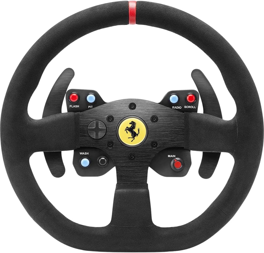 Black Thrustmaster T300 Ferrari Racing Steering Wheel.2