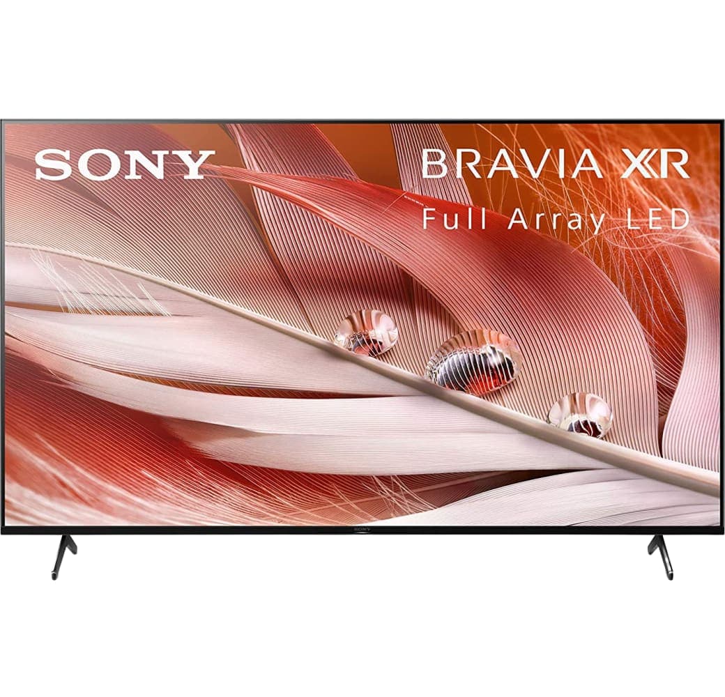 Black Sony TV 50" XR50X90J LED 4K UHD.1