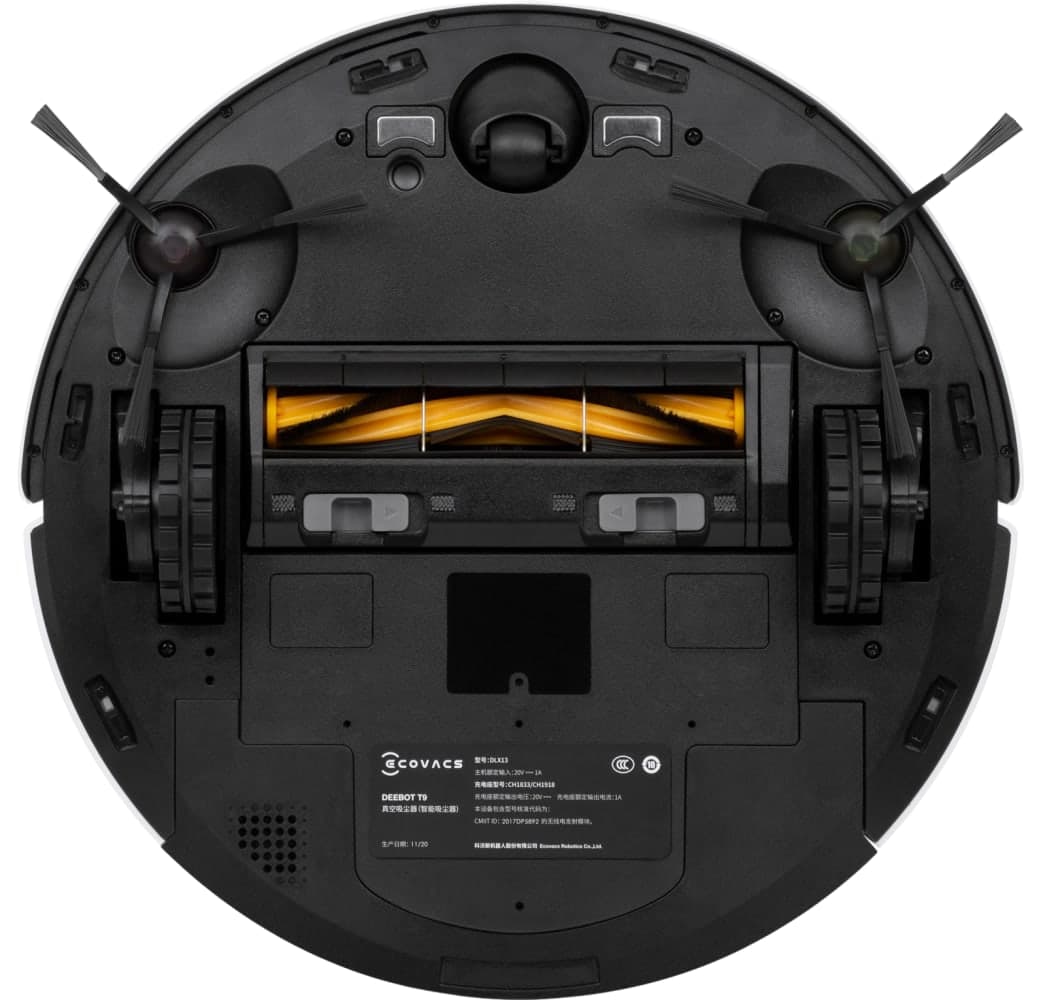 White Ecovacs Deebot T9+ Vacuum & Mop Robot Cleaner with Automatic Dirt Disposal.2