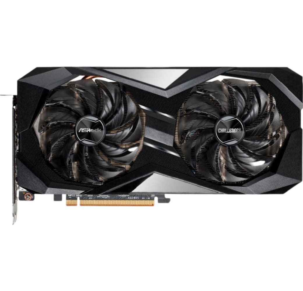 Black ASRock Radeon RX 6700 XT Challenger D 12GB OC Graphics Card.1