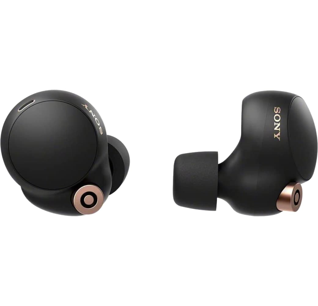 Black Sony WF-1000 XM4 Noise-cancelling In-ear Bluetooth Headphones.1