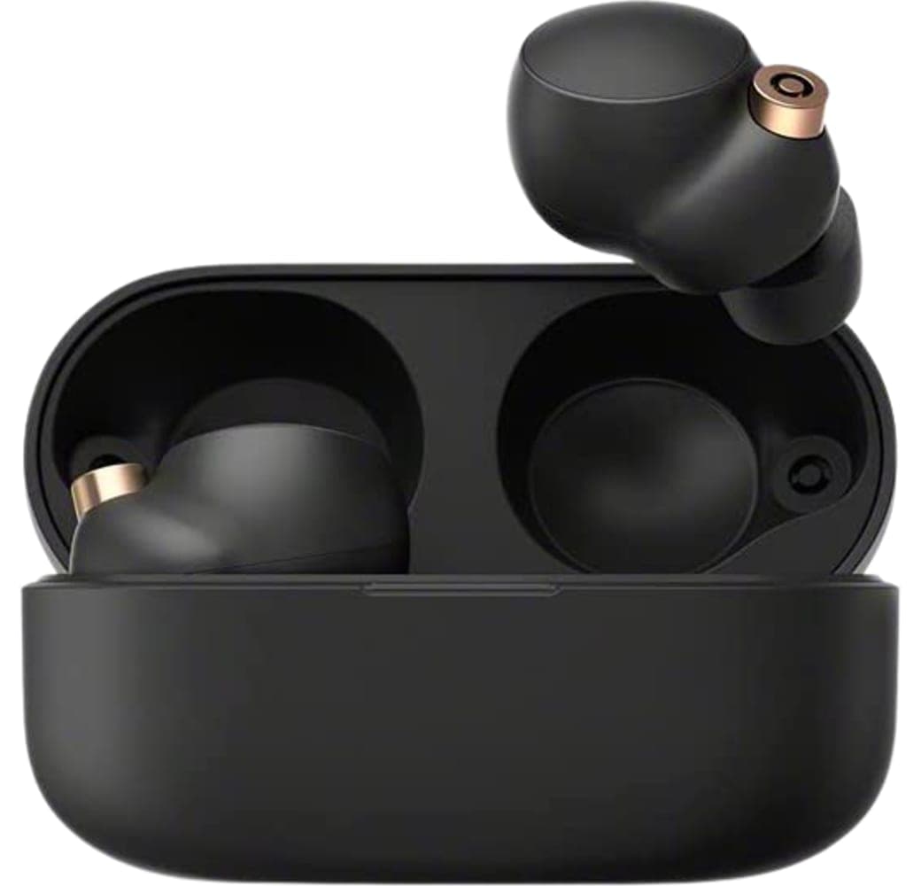 Black Sony WF-1000 XM4 Noise-cancelling In-ear Bluetooth Headphones.3