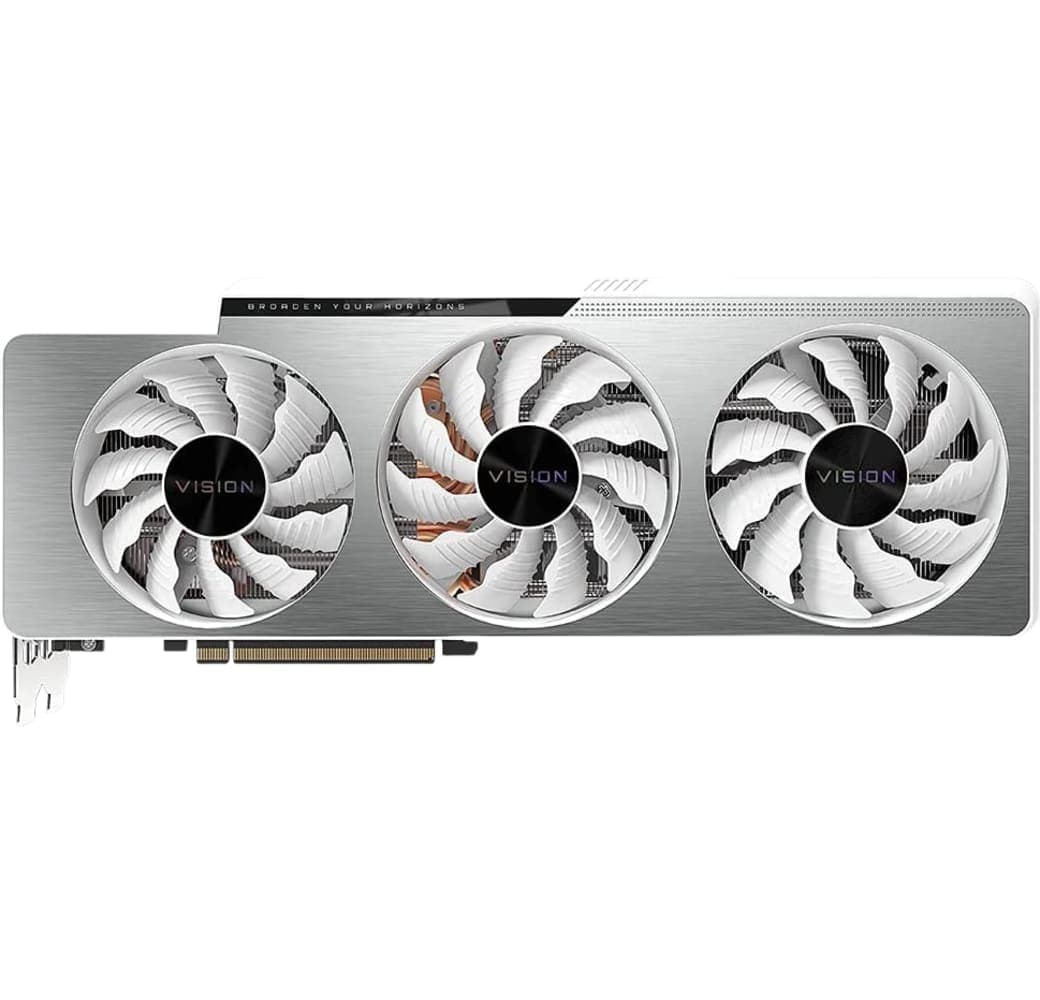 Silver GigaByte GeForce RTX 3080Ti Vision OC Graphics Card.1