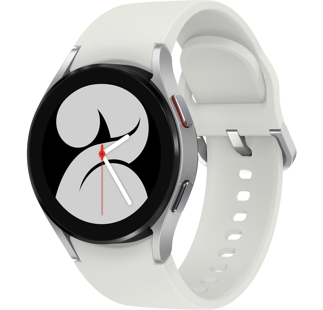 Silver Samsung Galaxy Watch4 LTE Smartwatch, Aluminium case, 40mm.1