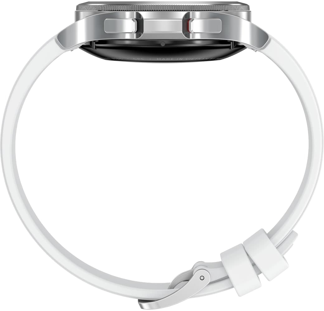 Silver Samsung Galaxy Watch4 Classic Smartwatch, Stainless steel case, 42mm.3