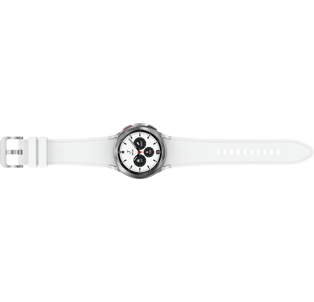 Silver Samsung Galaxy Watch4 Classic Smartwatch, Stainless steel case, 42mm.4