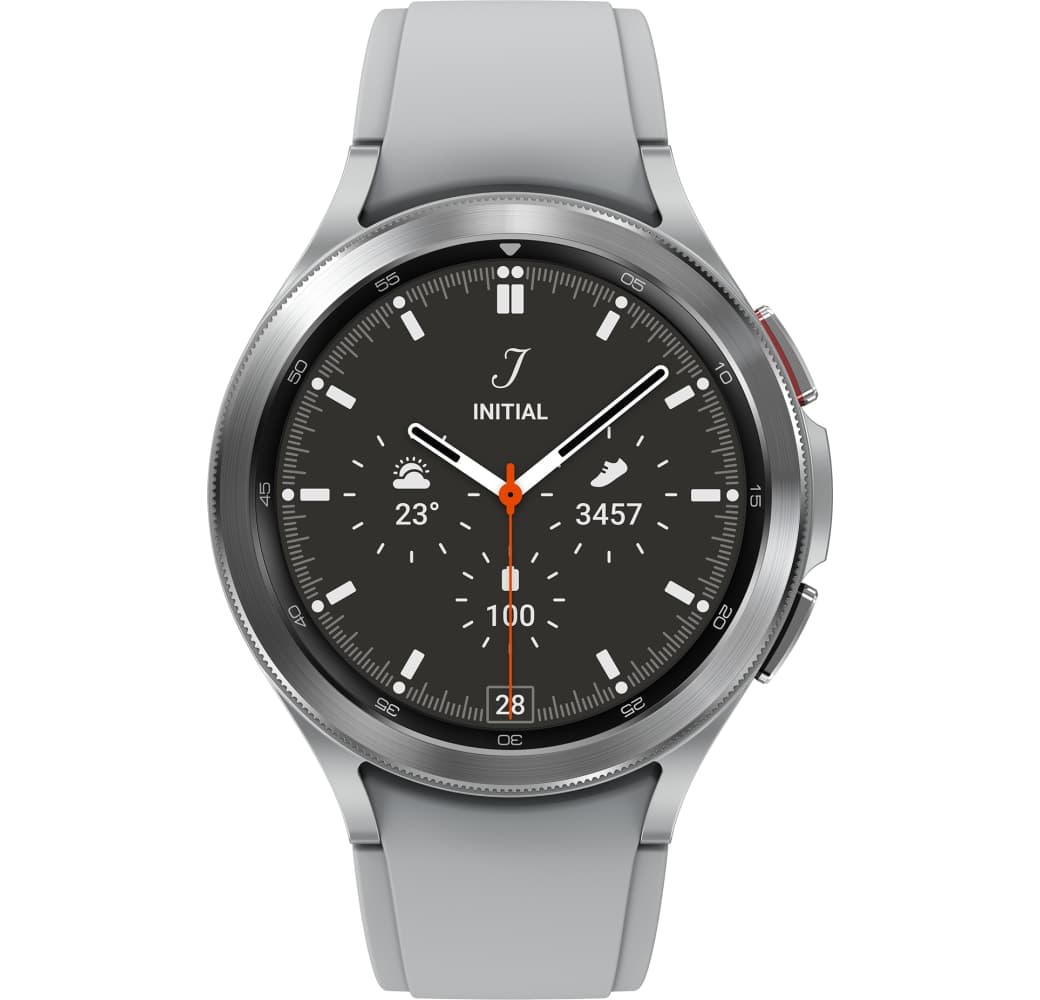 Silber Samsung Galaxy Watch4 Classic LTE Smartwatch, Stainless steel case, 46mm.2