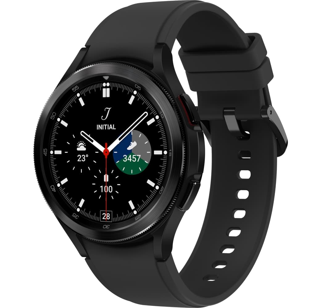 Black Samsung Galaxy Watch4 Classic LTE Smartwatch, Stainless steel case, 46mm.1