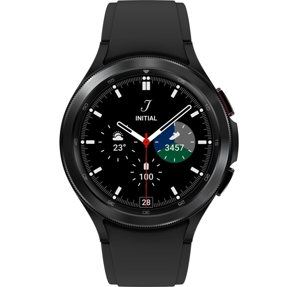 Black Samsung Galaxy Watch4 Classic LTE Smartwatch, Stainless steel case, 46mm.2