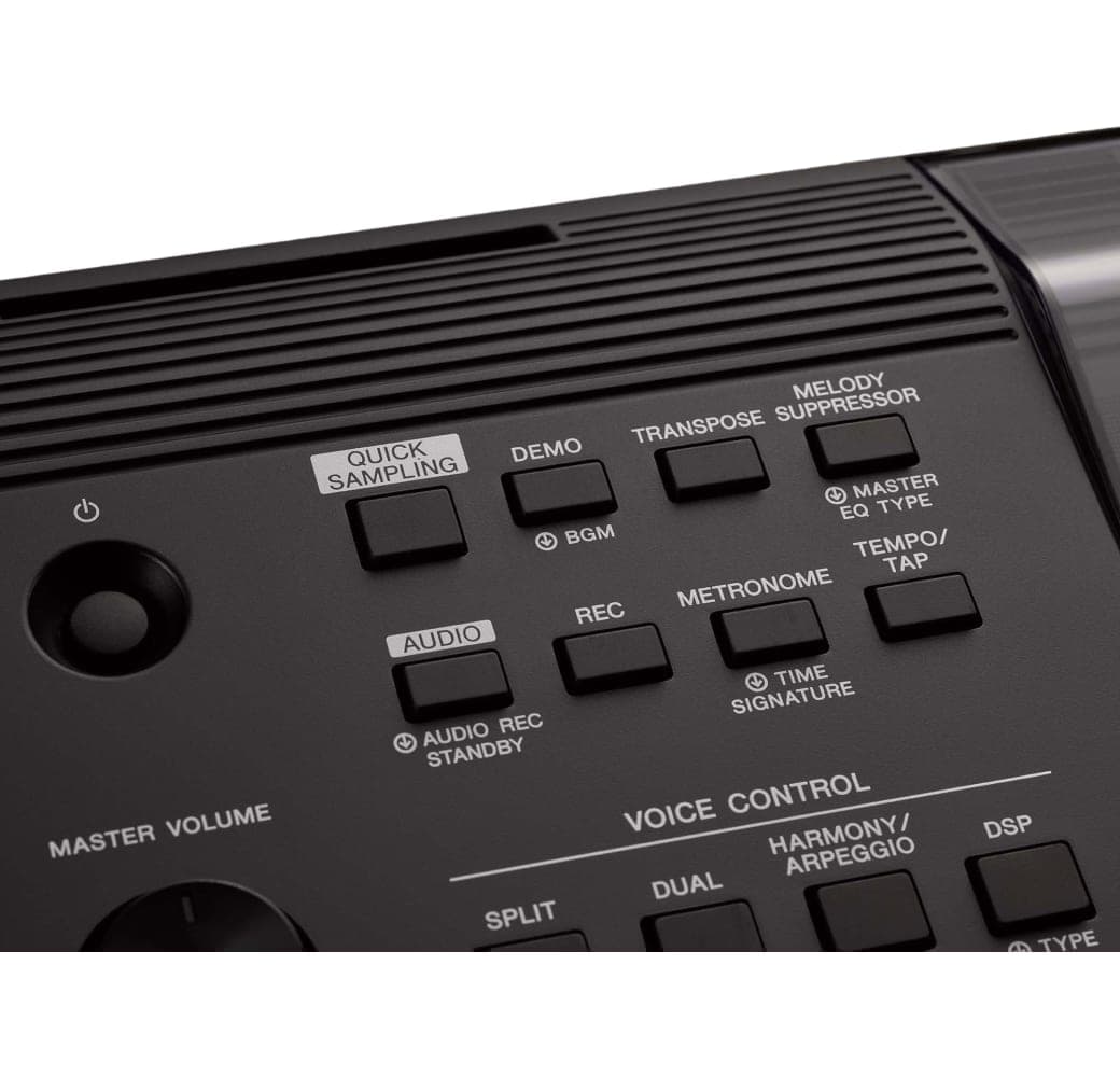 Black Yamaha PSR-EW410 76-Key Portable Keyboard.4