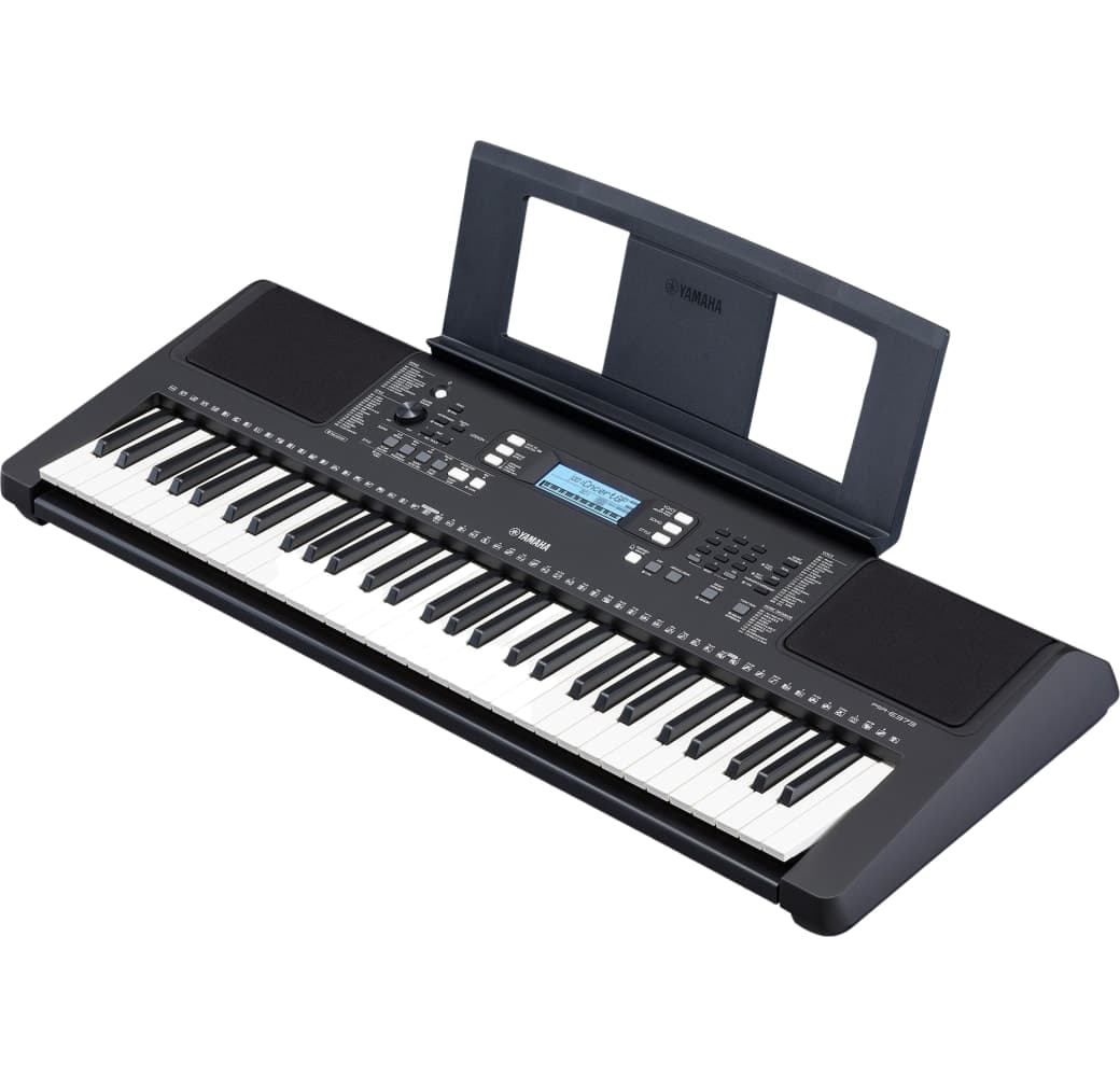Black Yamaha PSR-E373 61-Key Portable Keyboard.2