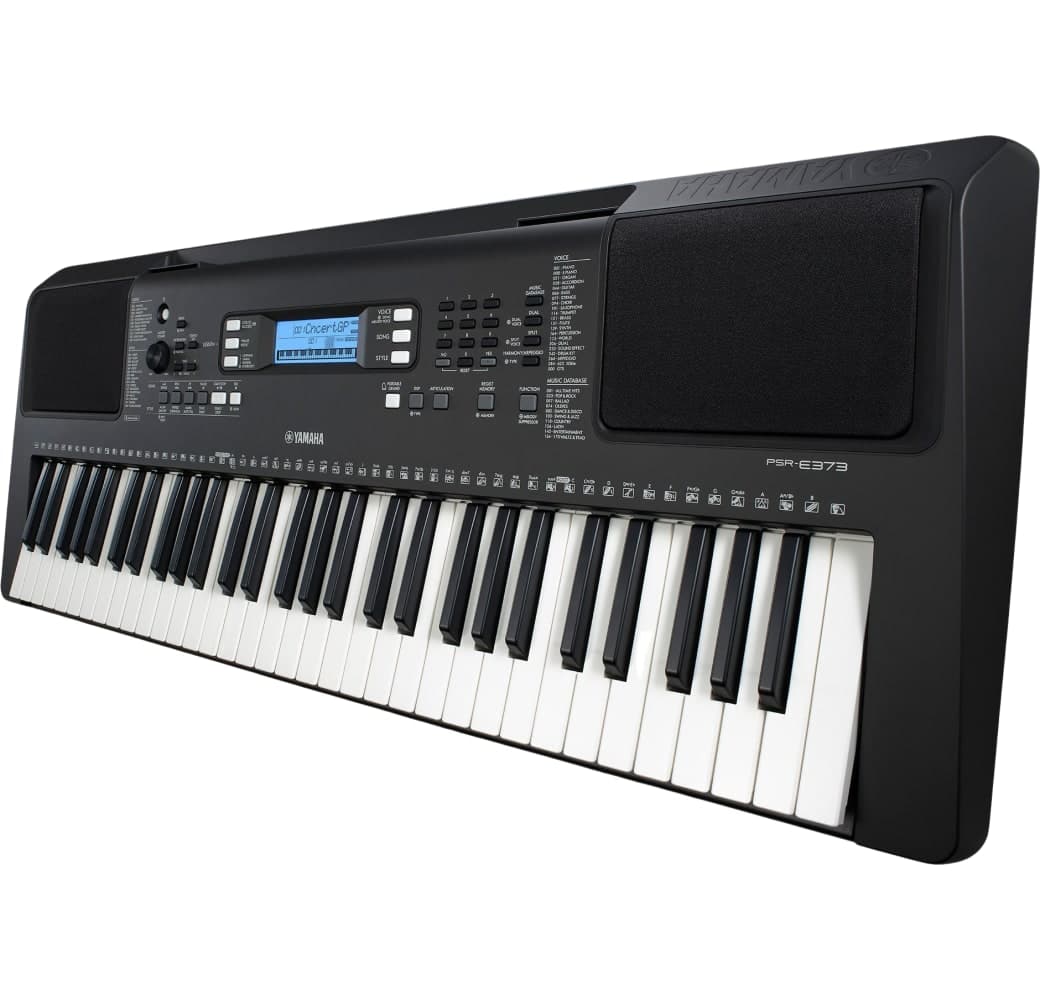 Black Yamaha PSR-E373 61-Key Portable Keyboard.3