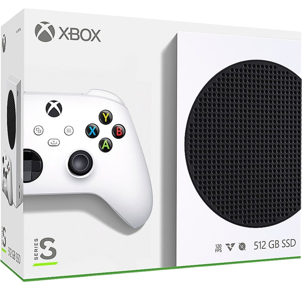 White Microsoft Xbox Series S.3