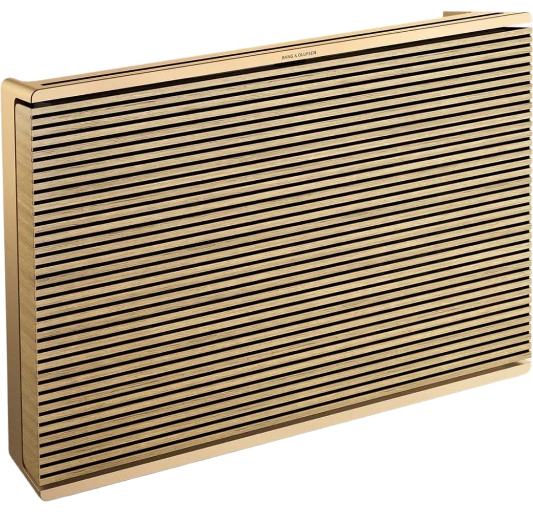 Gold Tone / Light Oak Bang & Olufsen Beosound Level Portable WiFi Speaker.1