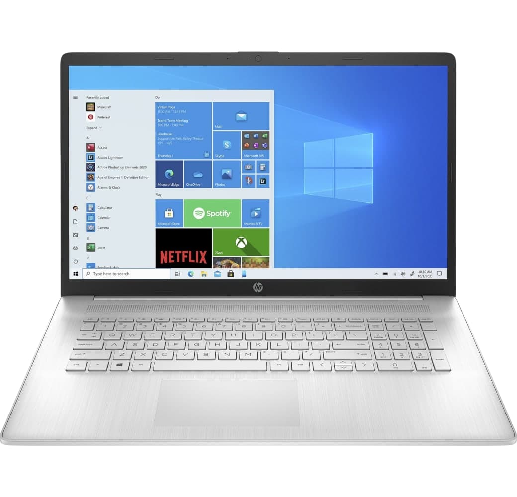 Natural Silver HP 17-cp0055ng Laptop - AMD Ryzen™ 5 5500U - 8GB - 512GB SSD - AMD Radeon™ Graphics.1