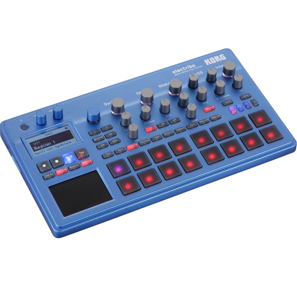 Blau Korg Electribe Tragbare Musikproduktionsstation.2